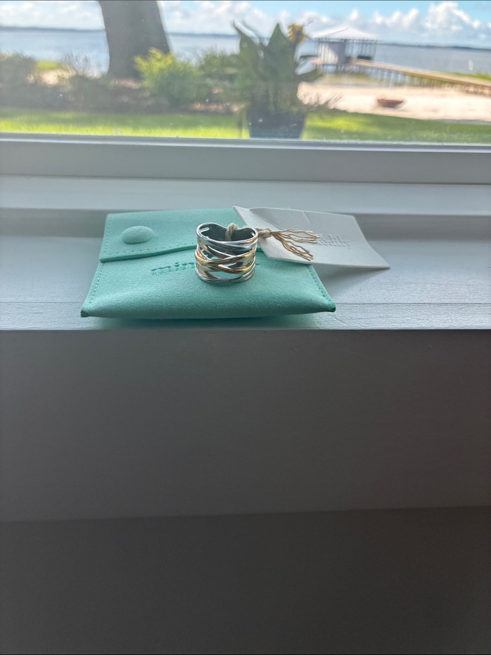 Mixed Metal Triple-Band Stack Ring - Silver & Gold